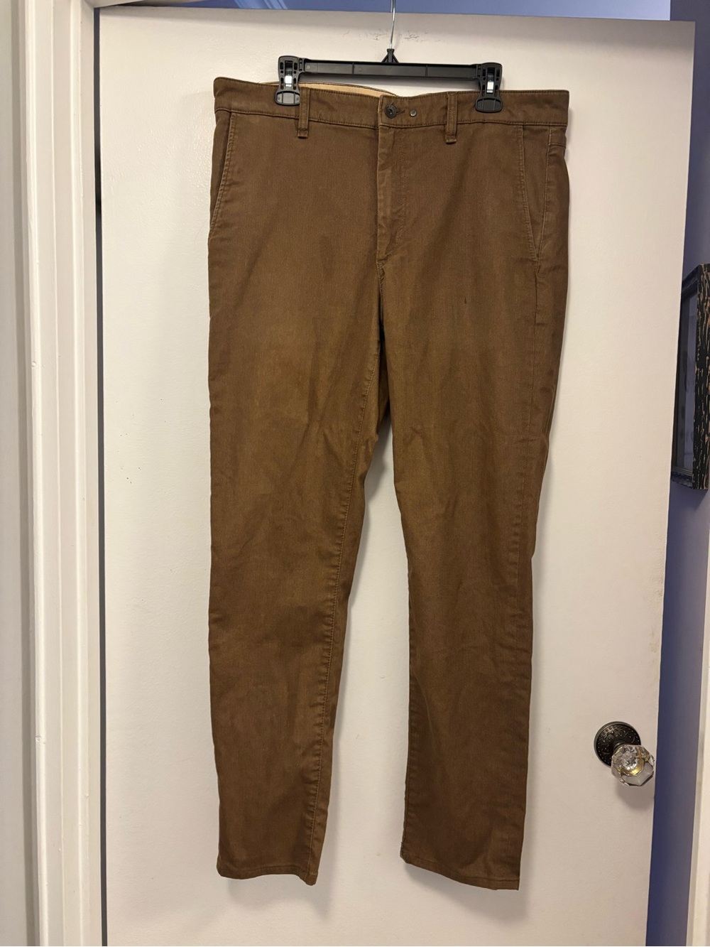 Men's Rag & Bone Brown stretch twill Casual Chinos
